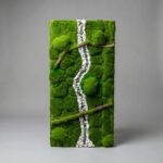 Emerald Creek | Quality Artificial Moss Frame Art for Interior Wall Décor Arrangement (60cm x 120cm)