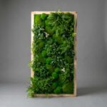 Forest Symphony – Moss & Floral Vine Wall Art Frame (60cm x 115cm)