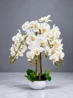 Artificial Orchid Plant 55cm | Elegant Decorative Orchid Flower Nigeria - Image 2
